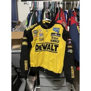 Size S-VTG DeWalt Matt Kenseth #17 NASCAR Roush Racing Jacket Men's